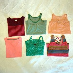 Lot of 6 Summer Shirts